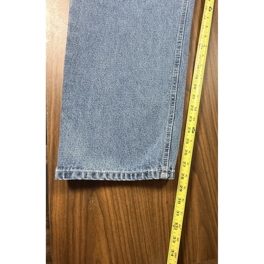 Real Ranch‎ wORKWEAR Jeans Mens 38x30 Blue Denim Straight Leg 100% Cotton